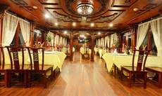 A restaurant or other place to eat at Royal Palace Cruise